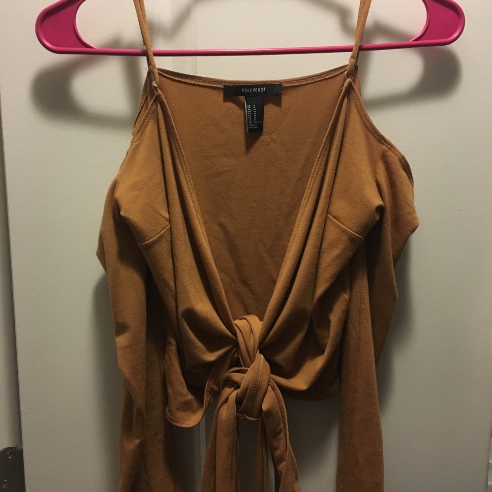 tie front top